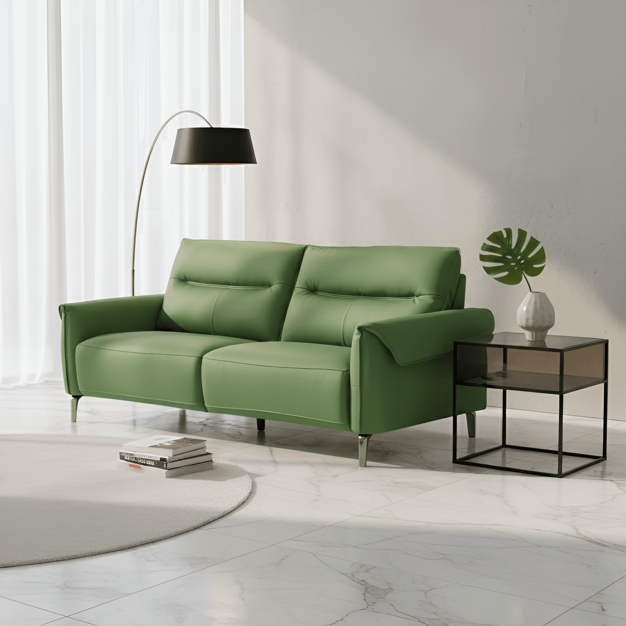 Velisse 3 Seater Sofa [Artificial Leather] thumbnail 1