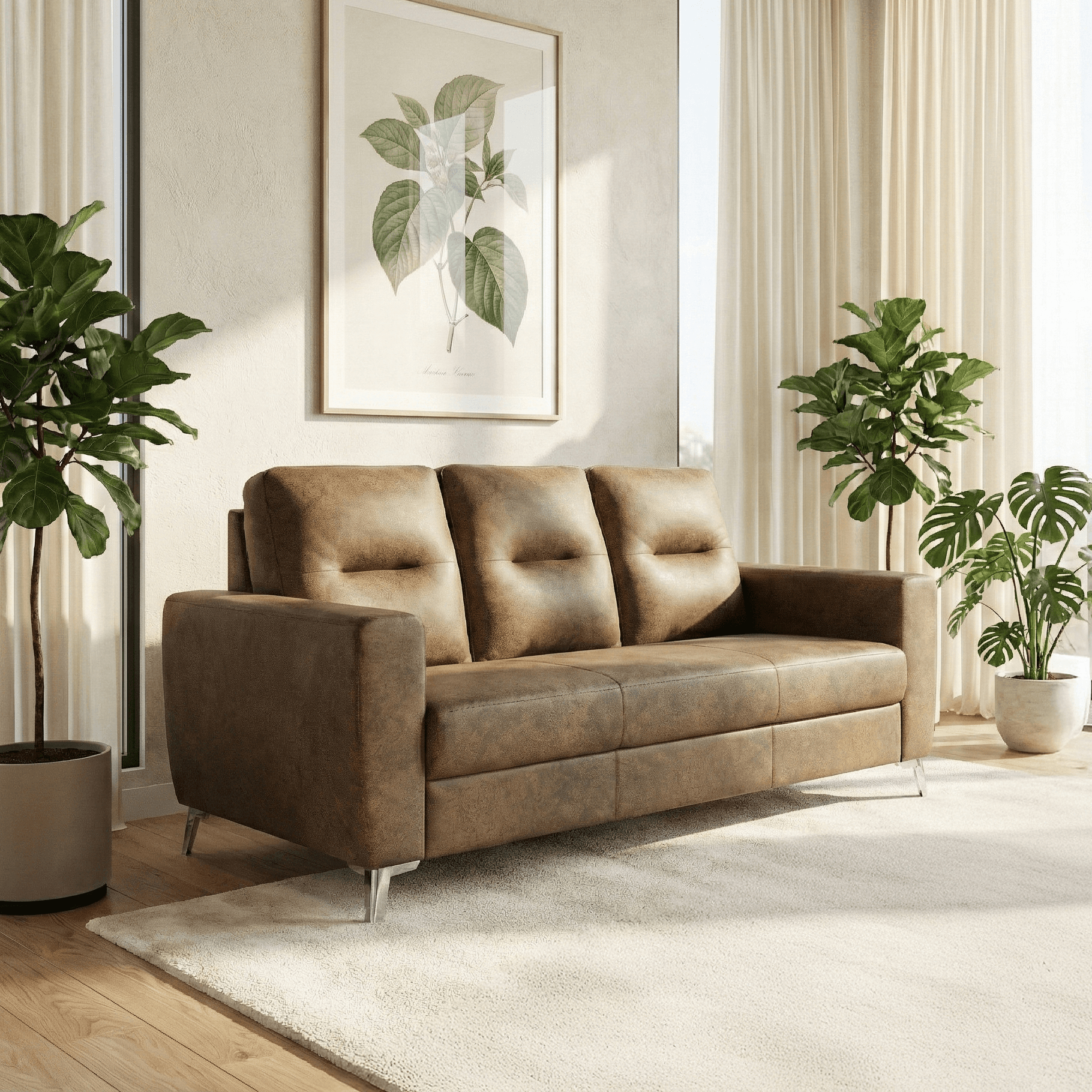 Vive 3 Seater sofa [Fabric] thumbnail 1